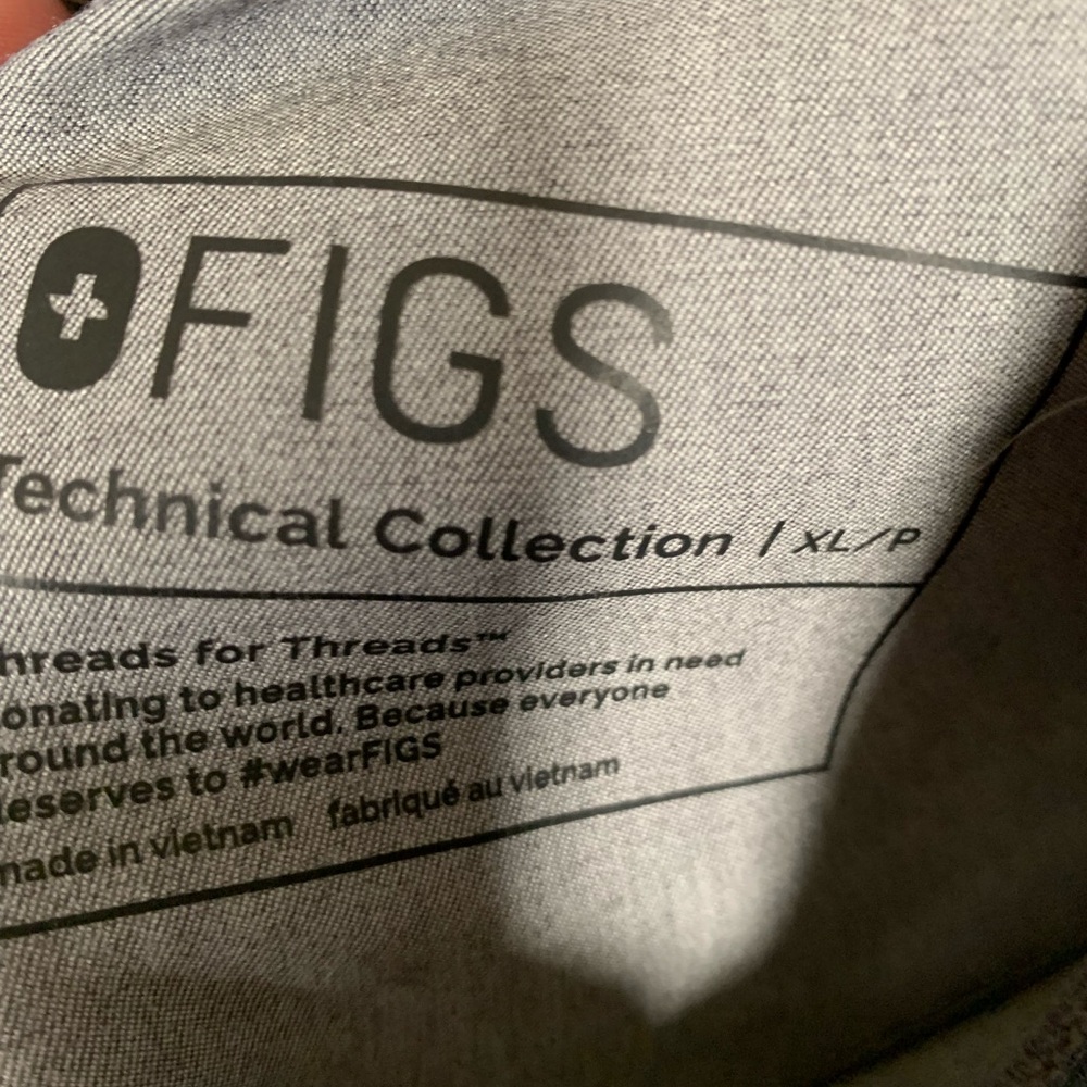 Figs Womens Kade Cargo Scrub Pant Gray Size XL Nurse Medical Hospital Doctor - Picture 7 of 7